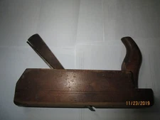 Buckbrothers horn wood vintage plane with curved bottom