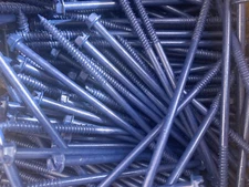 (100) Slotted Hex Head 1/4 x 5 Concrete Masonry Screws Tapcon