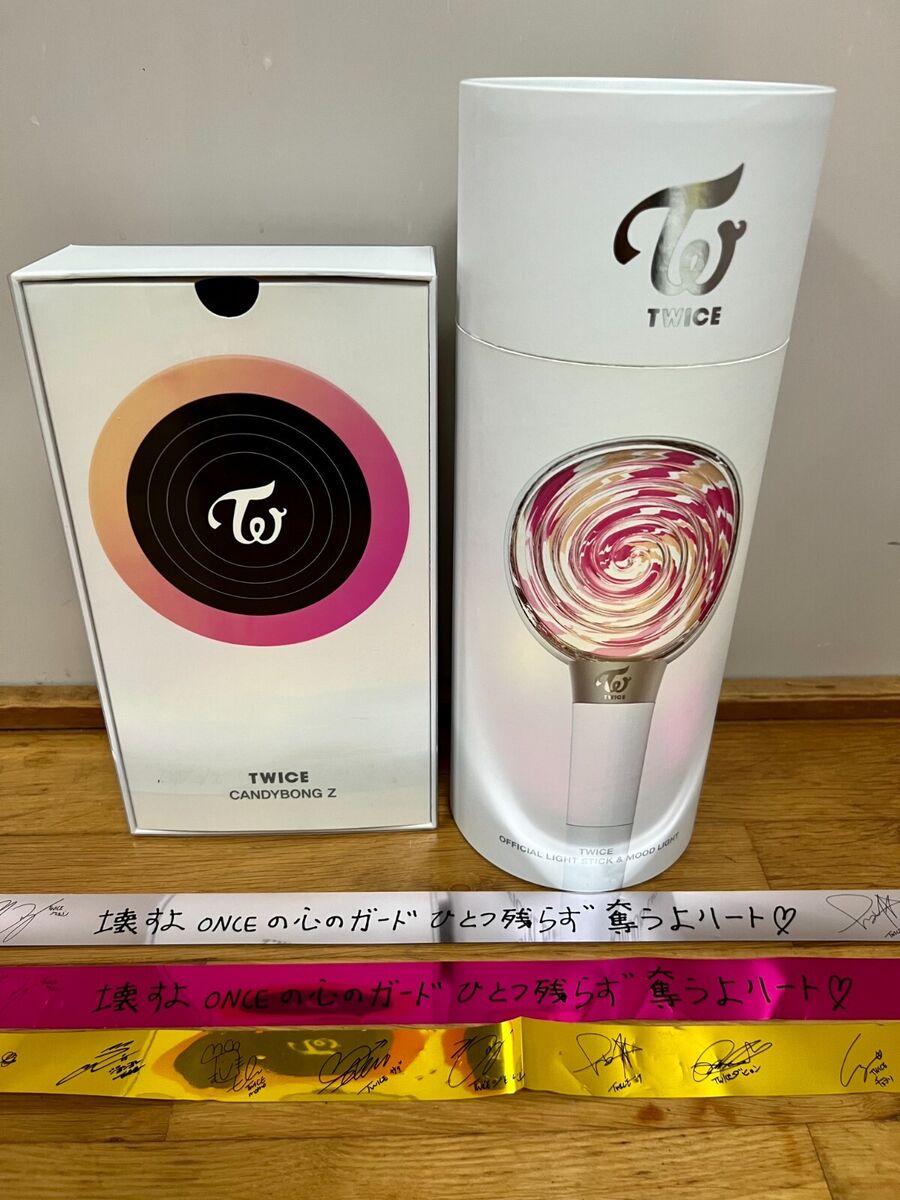 TWICE Official Light Stick Mood Light CANDY BONG Pen Light Dome Tour 2019