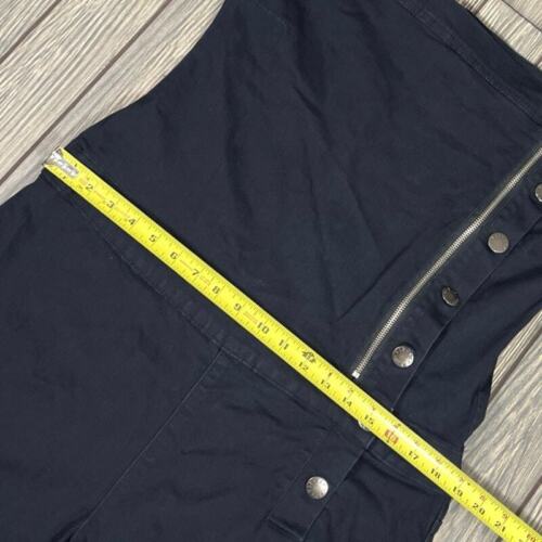 VIP Jeans schwarz Denim Strampler Overall Damen Gr. XXL Grunge Emo Goth Rave Stretch - Bild 4 von 7