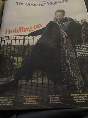 UK OBSERVER Magazine 20 October 2024 Richard E Grant Maureen Lipman