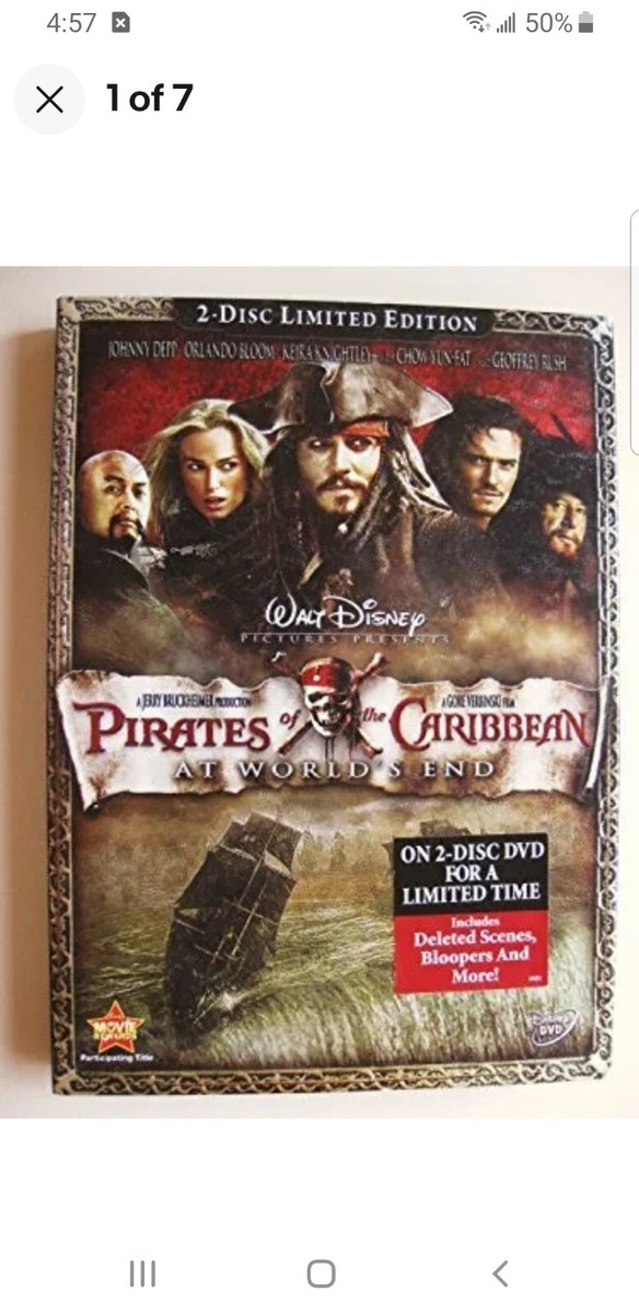 【限定版】パイレーツオブカリビアン AT WORLD'S END 非売品 Pirates of the Caribbean: At Worlds End (DVD, 2007, 2-Disc