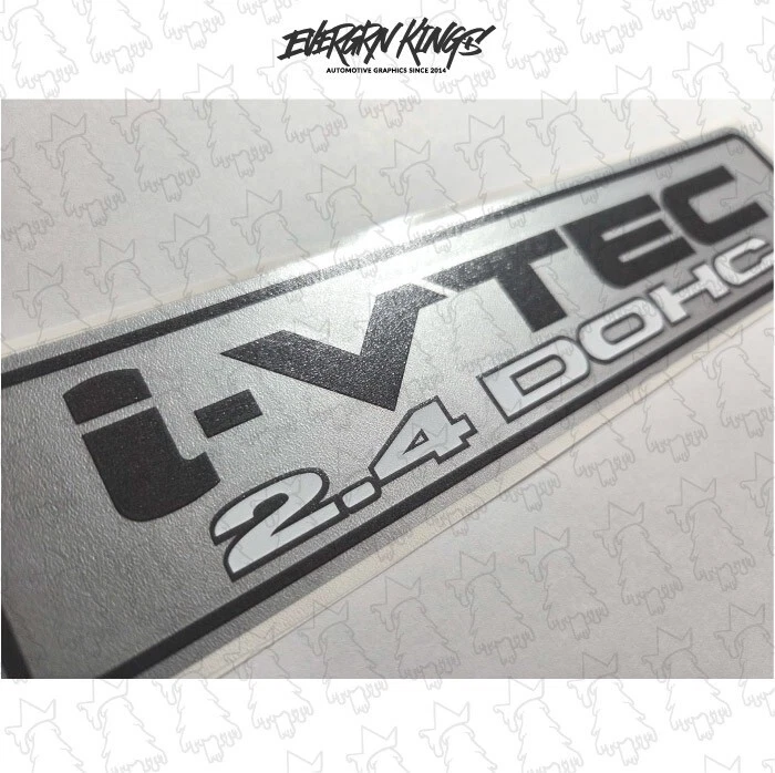 Calcomanía adhesiva de cubierta de colector i-Vtec DOHC 2,4 L para Honda K24 Accord Element CRV Foto 2 de 4