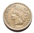 1862 Indian Head Cent VF (E68)