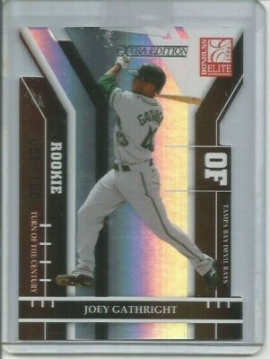 2004 Donruss Elite Extra Edition TOTC JOEY GATHRIGHT Rookie RC 55/100 