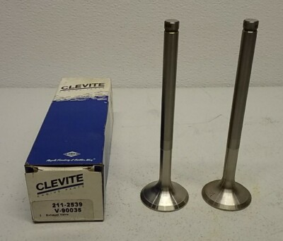 211-2539 Clevite Engine Exhaust Valves   Quantity of 2   High-Performance