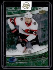 2022-23 Upper Deck Ice Green - Premieres Viktor Lodin Rookie 543/599 Ottawa