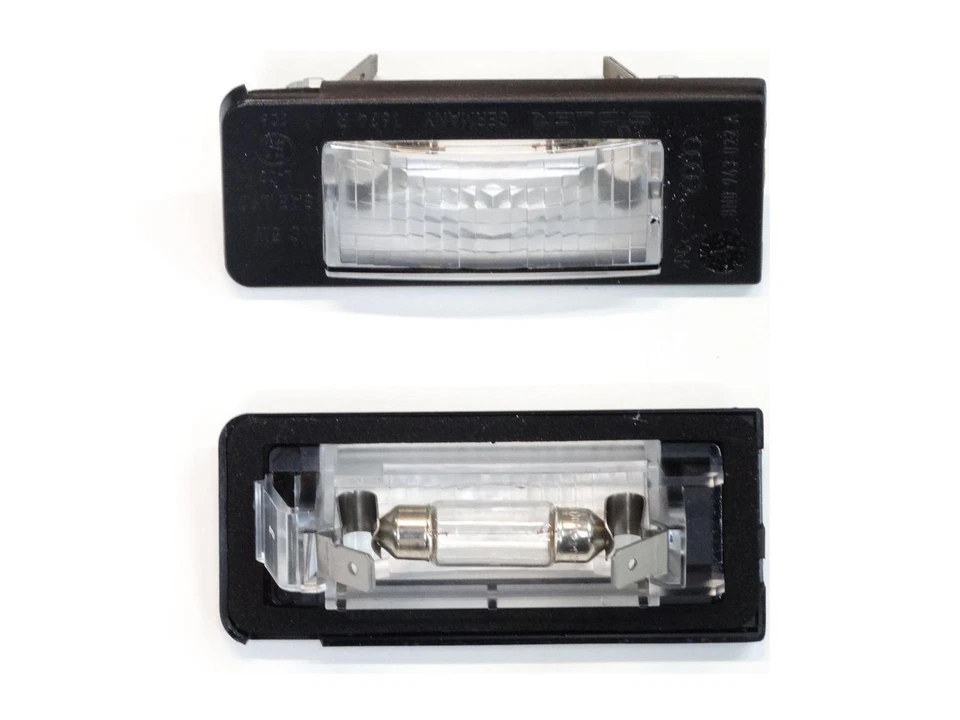 Ensemble De Feux De Plaque D'Immatriculation Audi TT 8N Gauche + Droite - Photo 3/4