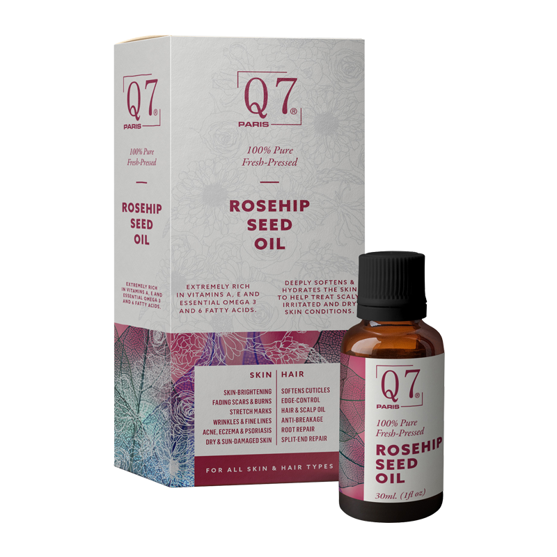 100% Pure, Fresh-Pressed Rosehip Seed Oil – 30ml