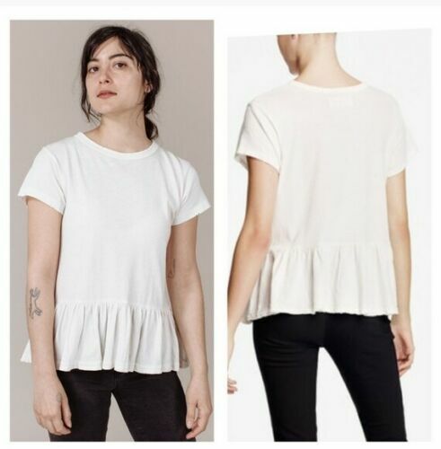 épine - Eé peplum tee white Eé peplum tee white | épine