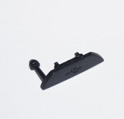 Original Sony Ericsson Xperia Mini Pro SK17i Micro USB Abdeckung Cover Schwarz