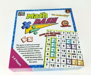 Learning Well Math Dash Skills Multiplication & Division Board Game Educational | Ebay