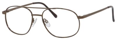 JUBILEE J5933 MEN'S METAL EYEGLASSES 56-17-145 MT. BROWN/DEMI AMBER W/ SOFT CASE