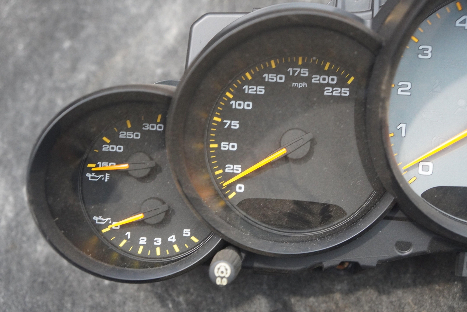 Porsche 911 GT3 2018 Instrument cluster