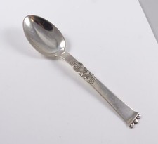 L&ouml;ffel D&auml;nemark 1934 Silber SJ Handarbeit F  Denmark Danish Art-Deco