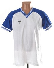 ERIMA VINTAGE TEMPLATE 1980'S WHITE SHIRT SIZE M ADULT MADE IN WEST GERMANY