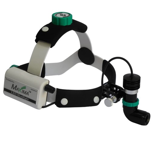 MAXIMA 10 Watt ENT Surgical LED Headlight -Focus Adjustable System, Rechargeable - Picture 2 of 3