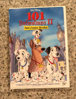 101 Dalmatians II - Patch's London Adventure (DVD, Widescreen) VG