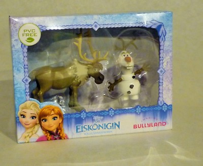 Bullyland - Frozen Die Eiskönigin - Sven + Olaf  - Geschenkverpackung NEU 