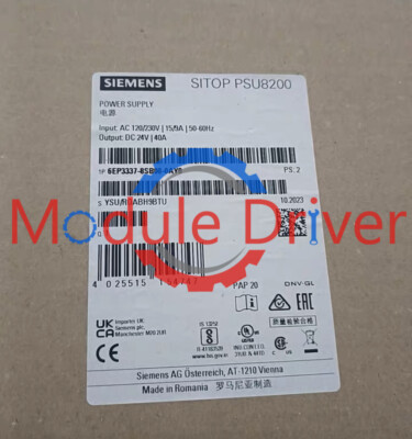 6EP3337-8SB00-0AY0 SIEMENS Power Supply SITOP PSU8200 BrandNew Box!