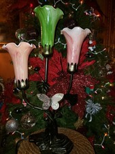 dale tiffany butterfly lily table lamp
