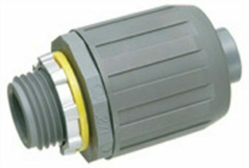 Arlington Industries Nmlt5-1 1/2" Gray Non-Metallic Snap2it Liquid-Tight Push-On - Picture 1 of 1