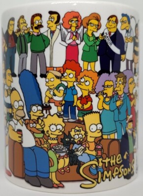 Die Simpsons TASSE satirisch amerikanische animierte Sitcom Homer Bart Maggie Lisa Marge