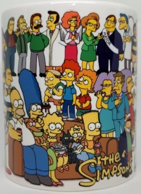 MUGMENTUM The Simpsons MUG Satirical American Animated Sitcom Homer Bart Maggie Lisa Marge