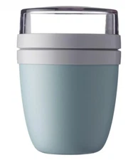 Rosti Mepal Insulated Lunchpot with 2 Lids & Detachable Small Container 17 Oz