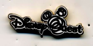 Disney Quest Disneyquest Huracan Logo Pin Retirado Nuevo Ebay