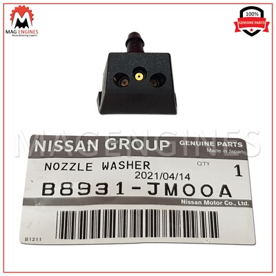 B8931-JM00A GENUINE OEM NISSAN NOZZLE ASSY-WASHER B8931JM00A | eBay