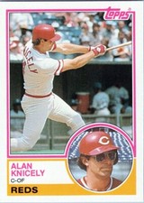 1983 Topps Traded #57T Alan Knicely Cincinnati Reds