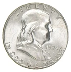 1954 Franklin Half Dollar FS-401 Buls *6070