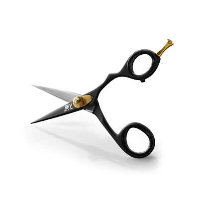 BRV MEN Professional German Steel Hammer Forged Mustache & Beard Scissors - 5...