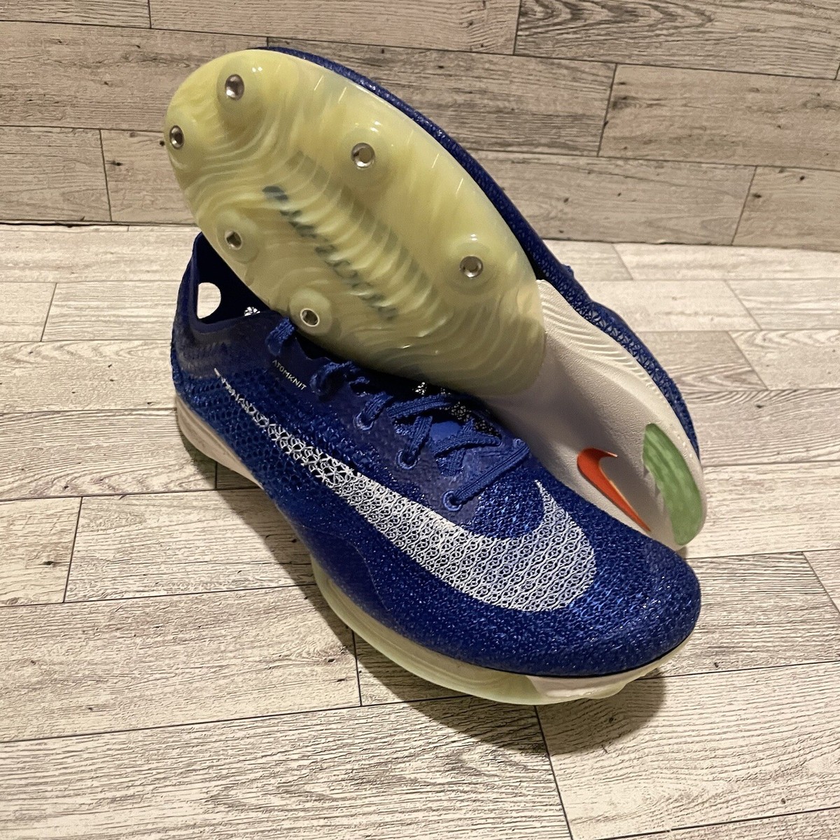 Nike Air Zoom Victory Track Distance Spikes Racer Blue Men's Size