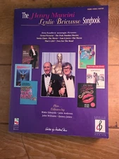 The Henry Mancini/Leslie Bricusse Songbook Piano Vocal Guitar New Book  (786.5)