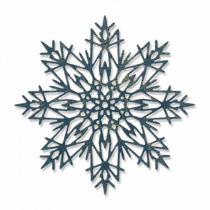 Sizzix Thinlit Die Snowflake Christmas : 663114