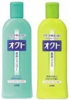 LION Oct shampoo & conditioner Set 320ml From Japan NEW F/S