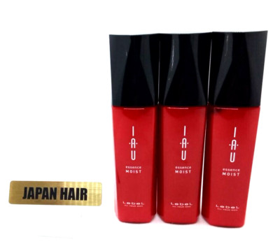 ×3 Lebel IAU Essence Moist 100ml Hair Treatment Dry Damaged Care Japan NEW