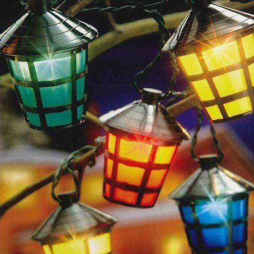 Coloured lantern 2024 fairy lights