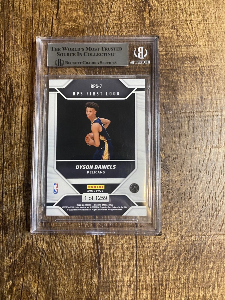 Dyson Daniels signed instant RPS rookie card beckett COA authentic  autograph | eBay
