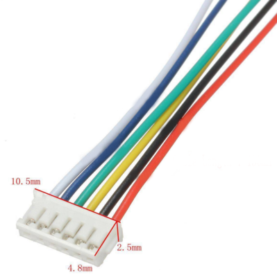 20 Sets Of 2-Pin JST ZH 1.5mm Connector Cables - 15cm 28AWG Wires For RC & DIY