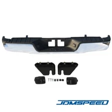Chrome Rear Step Bumper Assembly For 2007-2013 Toyota Tundra W/O Sensor Holes