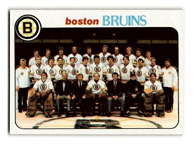 Boston Bruins Team 1978-79 Topps #193 Boston Bruins NM-MINT