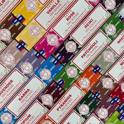Satya Räucherstäbchen - viele Düfte zum Mischen und Anpassen - 15g Joss Stick Düfte