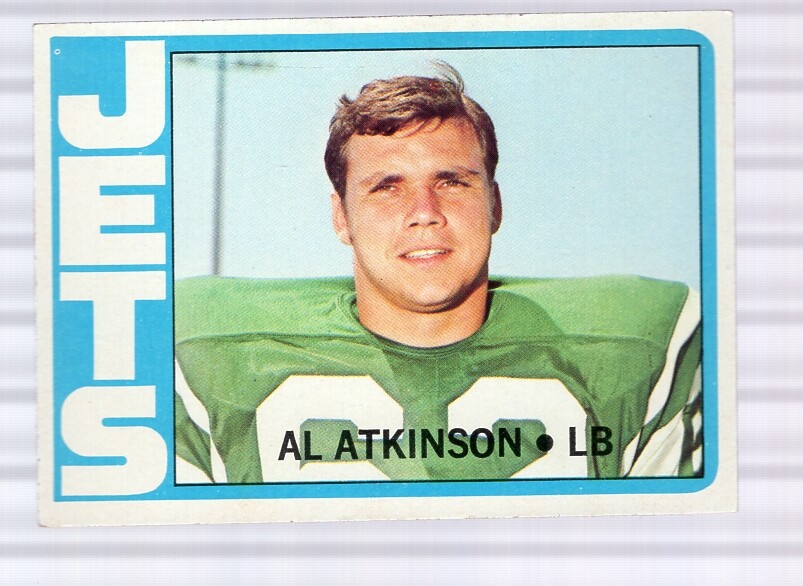 AL ATKINSON - 1972 TOPPS - CARD # 159  - FREE SHIPPING - BX2