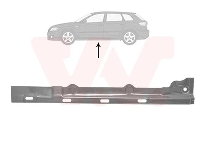 VAN WEZEL Einstiegblech Links (5894107) für AUDI A3 VW Golf Plus V Touran Caddy - Bild 1 von 1