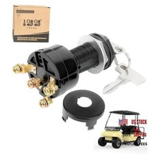 12 Volt Golf Cart Ignition Key Switch for Club Car DS 1996-up 4-PIN