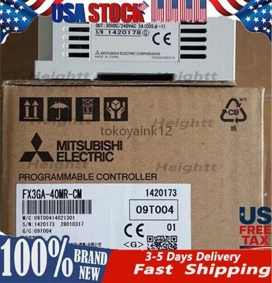 1PC New Mitsubishi FX3GA-40MR-CM PLC Module FX3GA40MRCM