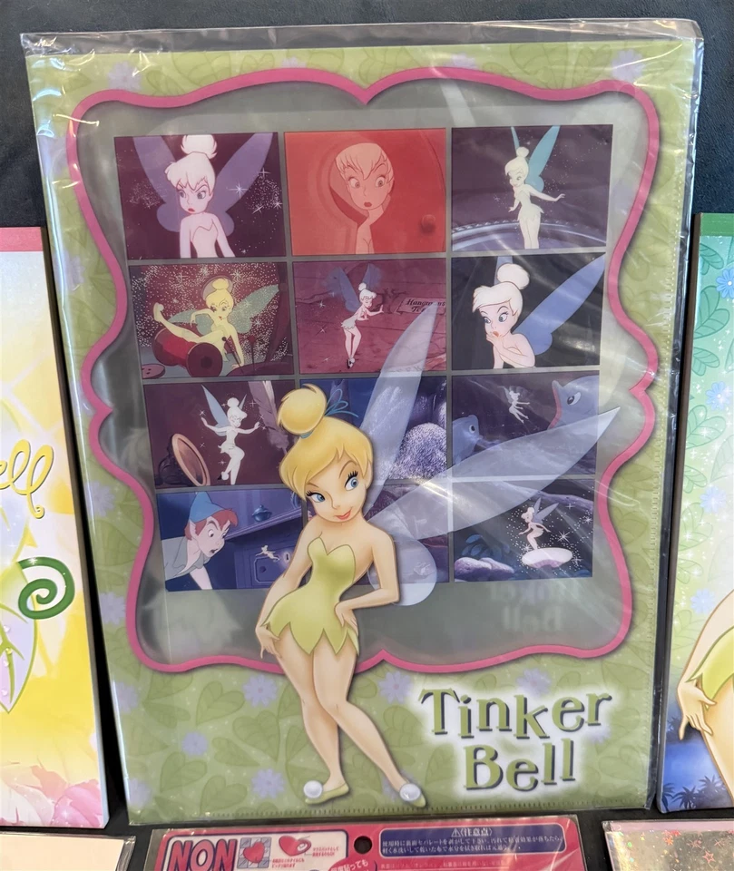 Japan Disney Exclusive TINKER BELL BUNDLE + Disneyland Paris! Mint! - Image 2 of 4